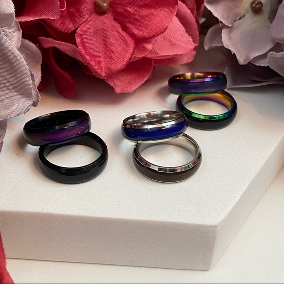 Unisex Emotion Color Changing Mood Ring - Picture 9 of 15